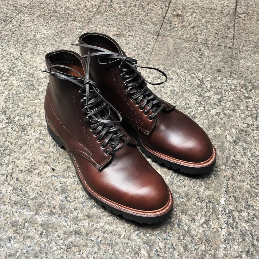 マロン6.7.8.10 D8816h Brown Chromexcel — mouldedshoe